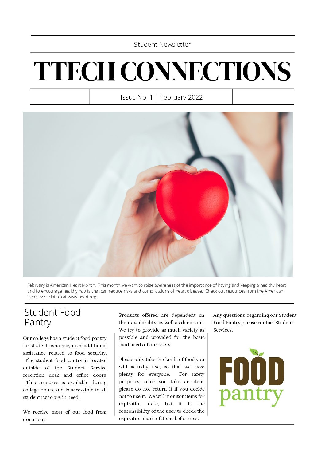 Tooele Technical College – Student Newsletter